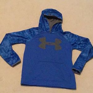 Under armor youth large hooded sweatshirt